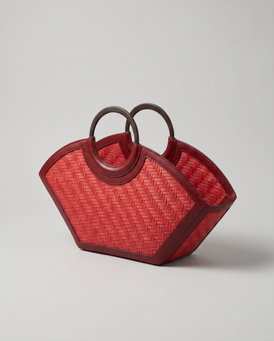 Bamboo Ring Fan Tote