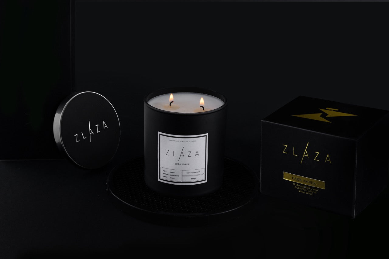 Candle - Dark Amber