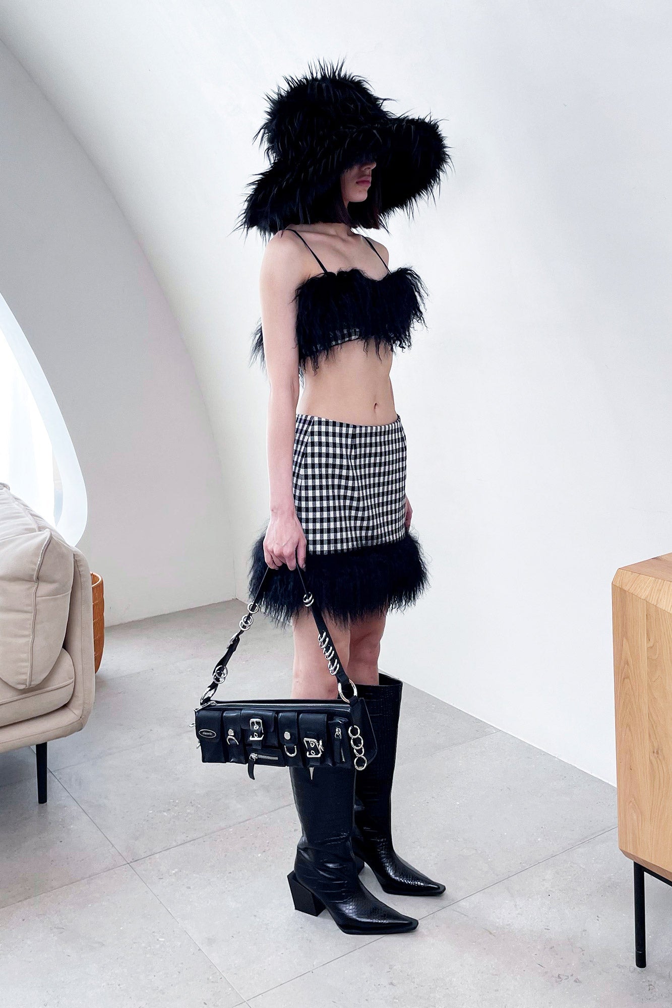 A short Half skirt