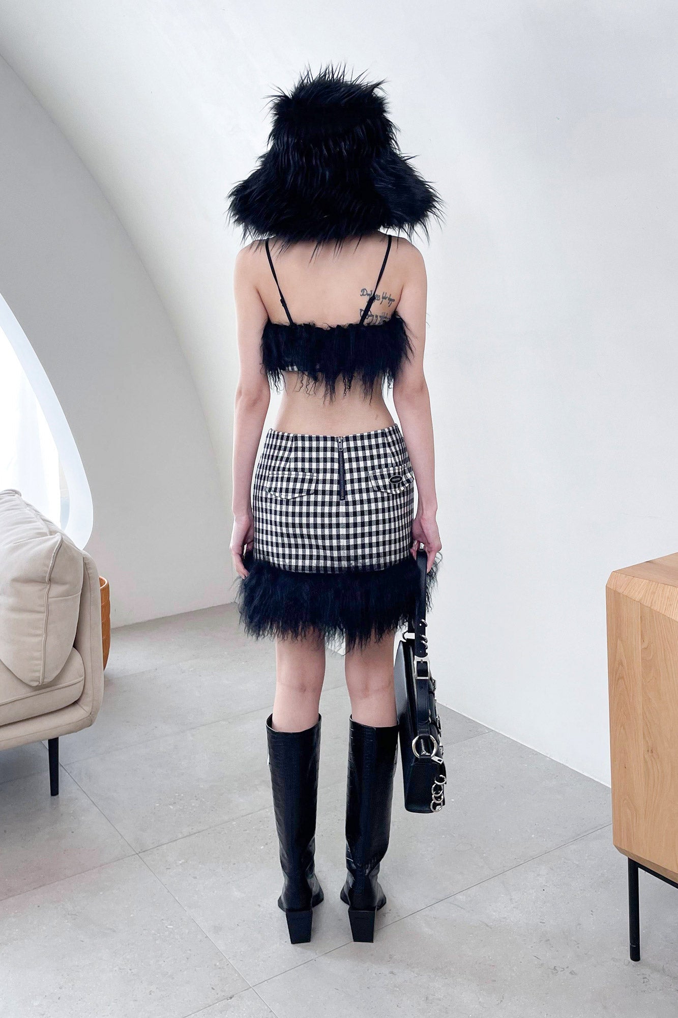 A short Half skirt