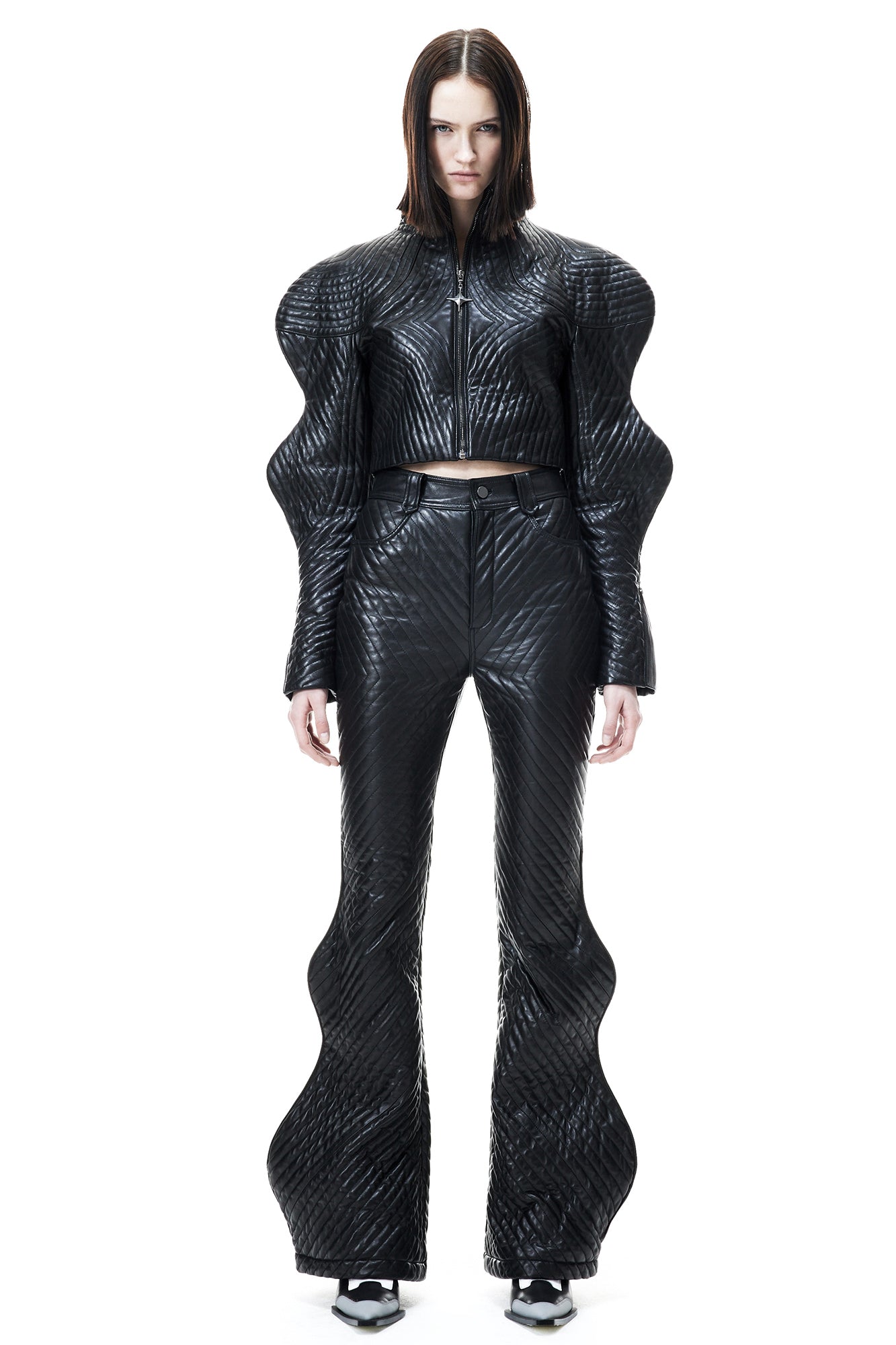 Cortex And Cotton Filled Thread Pressing Pants