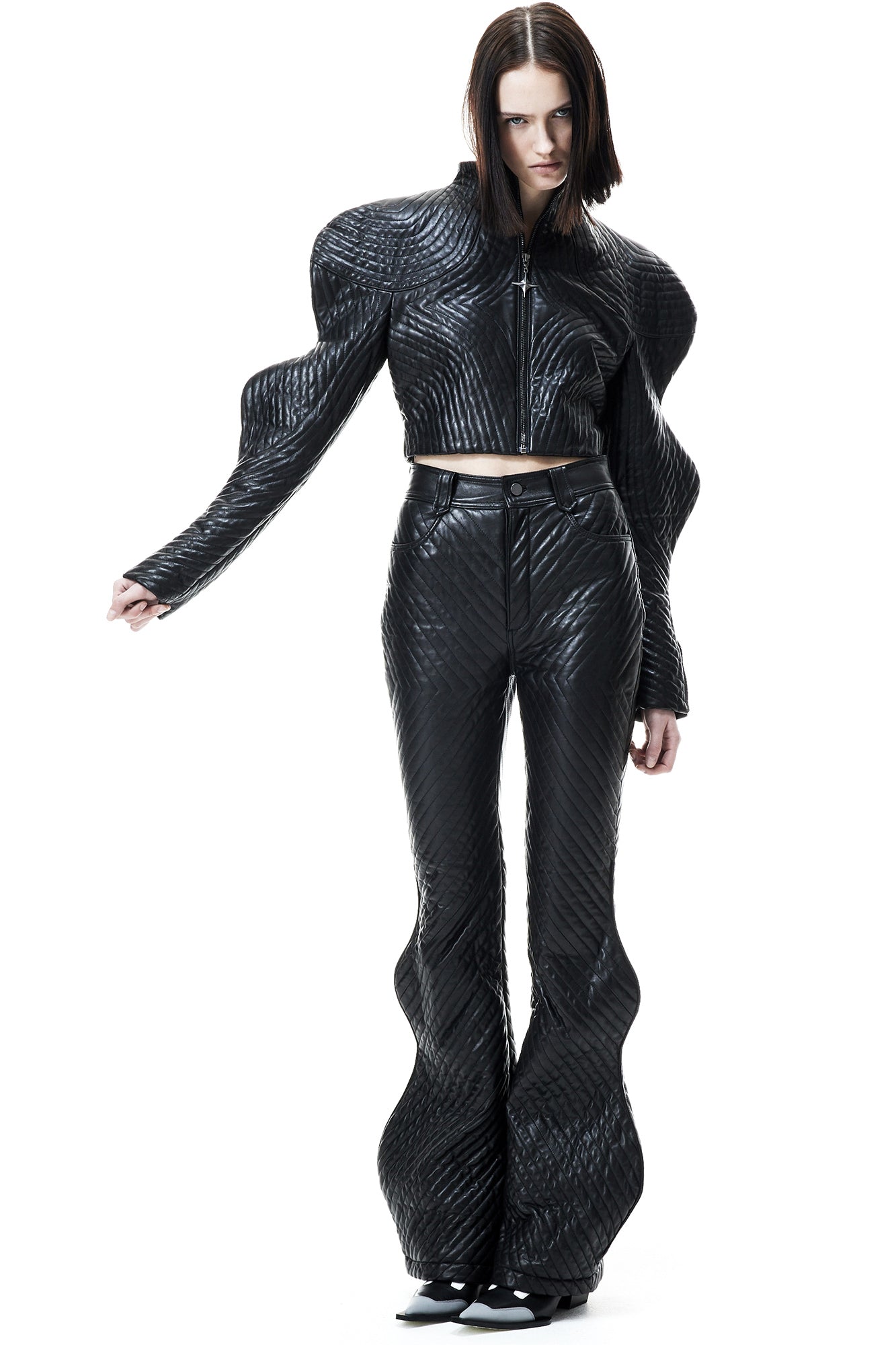 Cortex And Cotton Filled Thread Pressing Pants