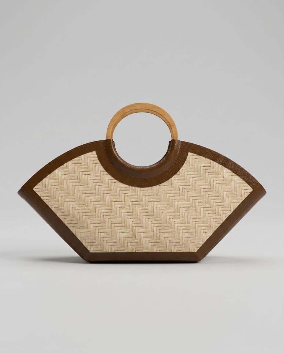 Bamboo Ring Fan Tote