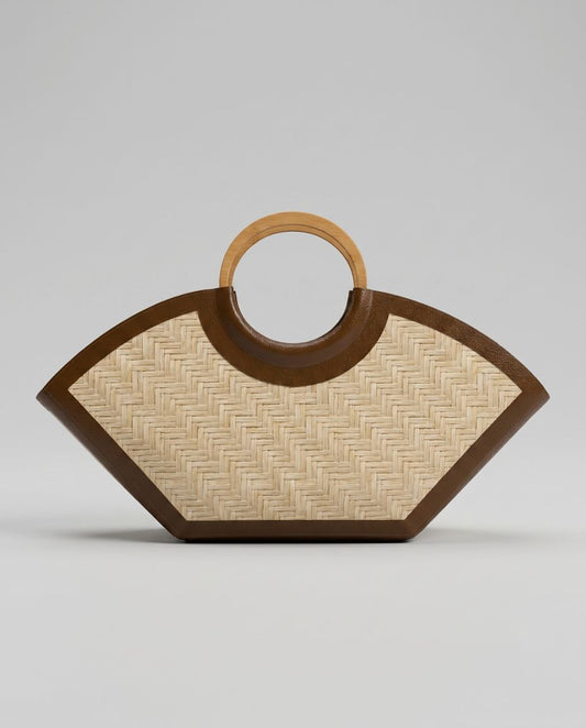 Bamboo Ring Fan Tote