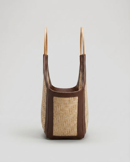 Bamboo Ring Fan Tote