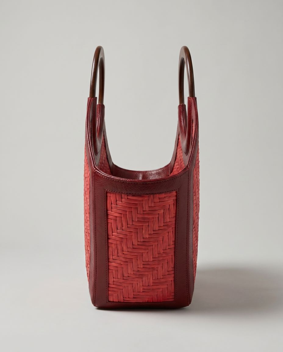 Bamboo Ring Fan Tote