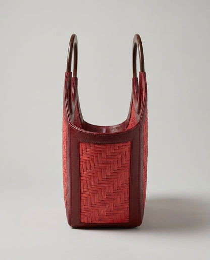 Bamboo Ring Fan Tote