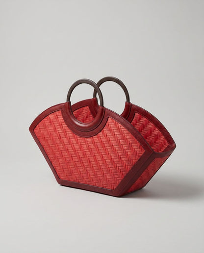 Bamboo Ring Fan Tote